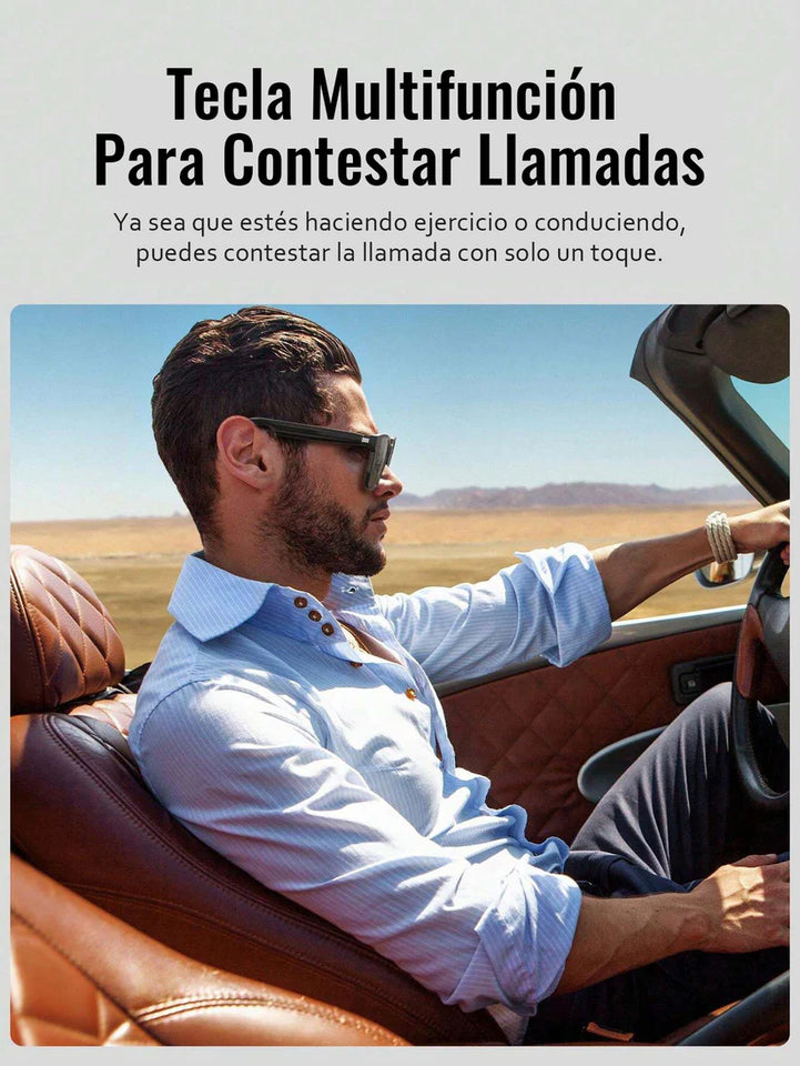 LENTES DE SOL INTELIGENTES + BLUETOOTH